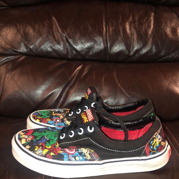 marvel vans size 6